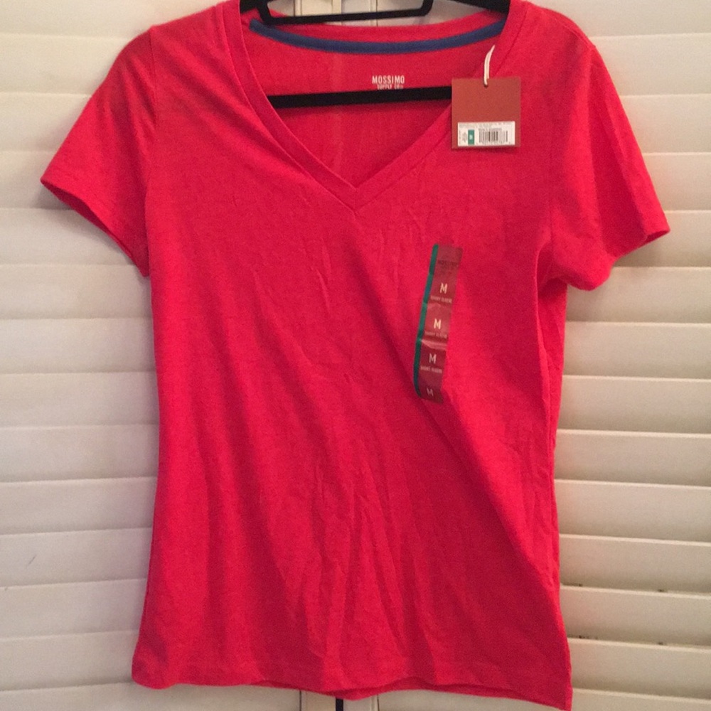 Red v neck mossimo target